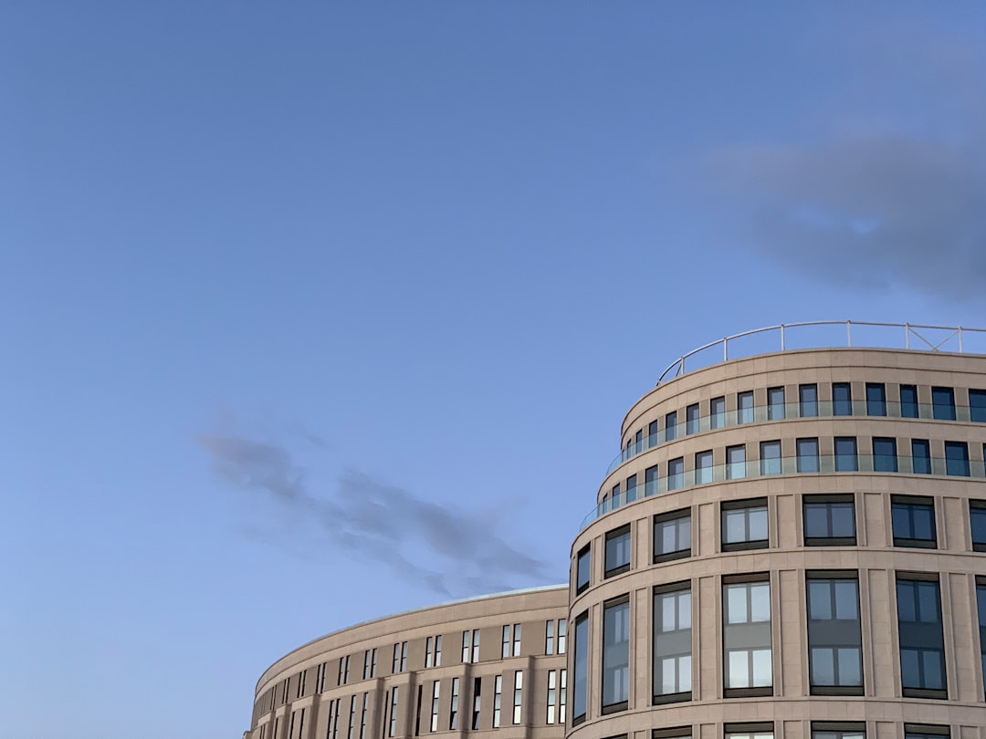 ECB headquarters representing European monetary policy and trade risk analysis