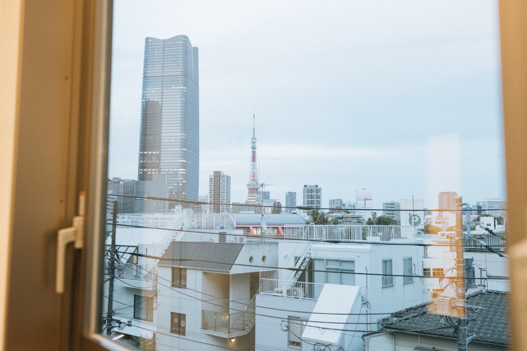 Japan financial district representing record current account surplus data