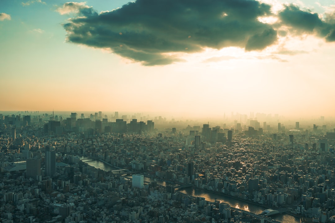 Japan Tokyo Skyline representing economic growth and BOJ policy