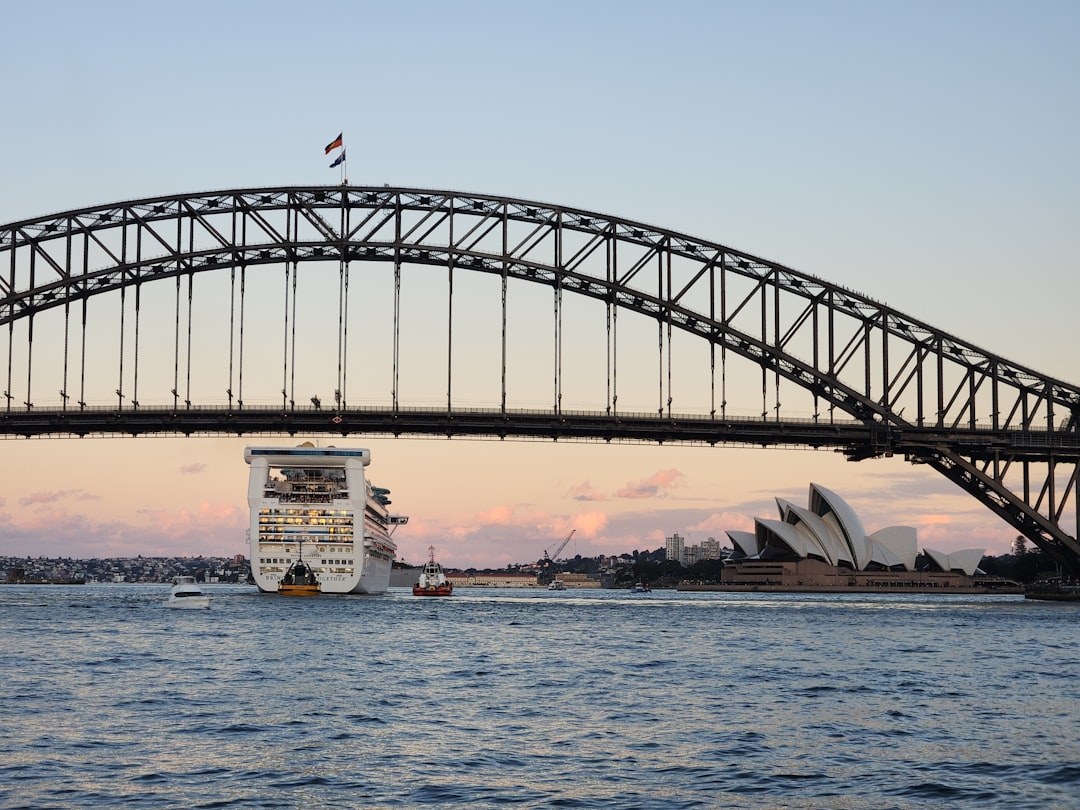RBA Building in Sydney and AUD USD Trading Chart