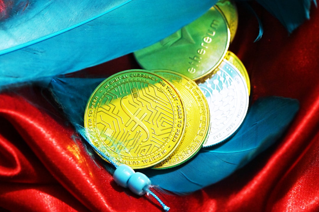 OFFICIAL TRUMP (TRUMP) cryptocurrency logo superimposed on a digital chart illustrating price movements and market volatility.