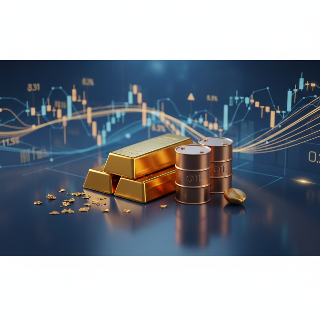 Coffee Hits Multi-Year High - Financial market analysis illustration