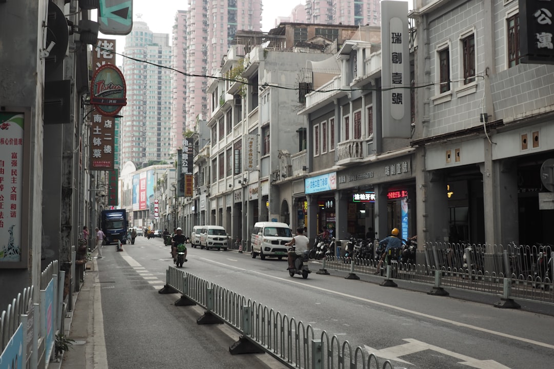 Shanghai cityscape with tall buildings, reflecting economic markets, Shanghai Composite