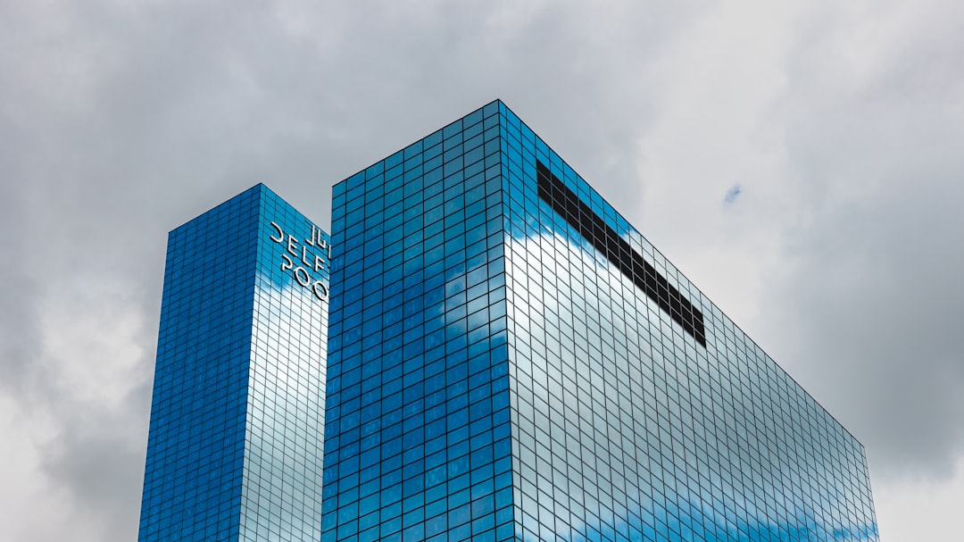 Intel INTC Q4 earnings: Tall building symbolizes company growth and financial outlook.