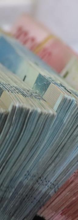 stack of books on table