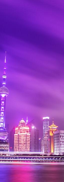 AI-driven stock market chart showing growth and financial data analytics