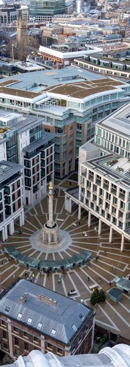 Federal Reserve building during interest rate announcement