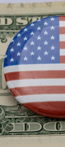 Abstract visualization of data and financial charts representing funding costs and AI infrastructure investments