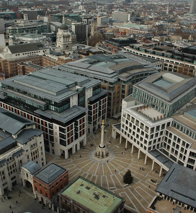 Steel beams reflecting market volatility, HRC=F chart in background