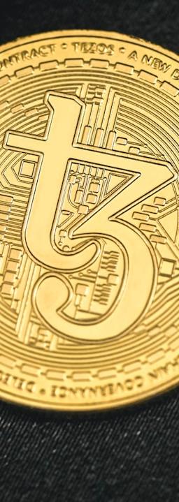 Tezos XTZ chart showing a downward trend amidst market volatility