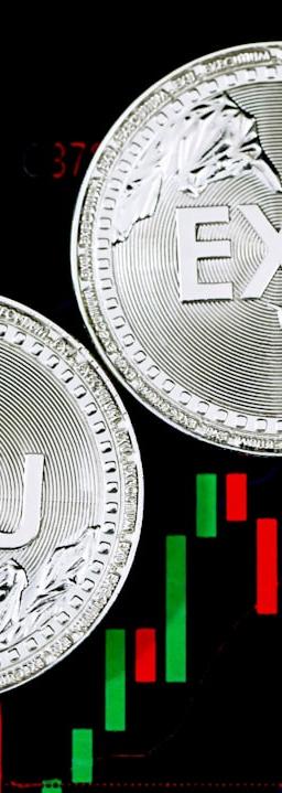 silver and black round ornament