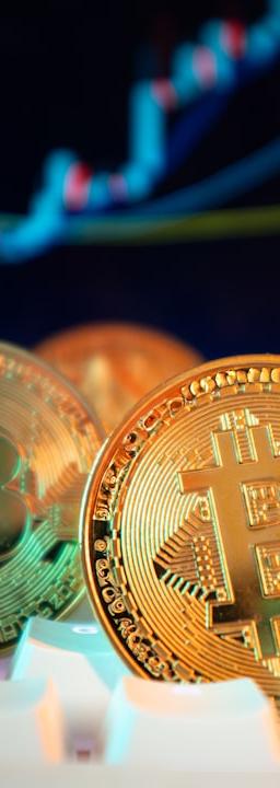 Stellar XLM price chart with Bitcoin coins, institutional adoption buzz increases XLM value.