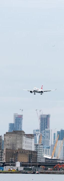 Flying airplane over clouds, Chainlink LINK price chart - tracking ETF flows