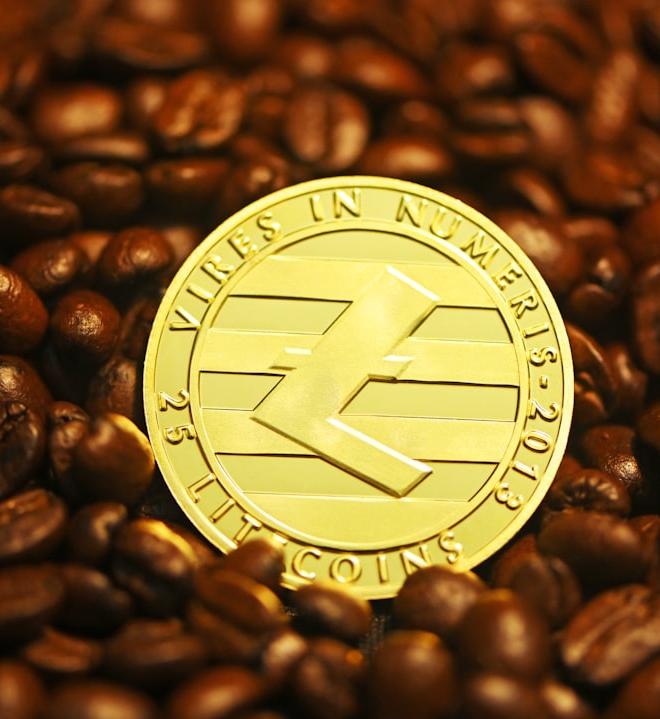 Brown coffee beans close-up, symbolizing ZEC price action and market swings.