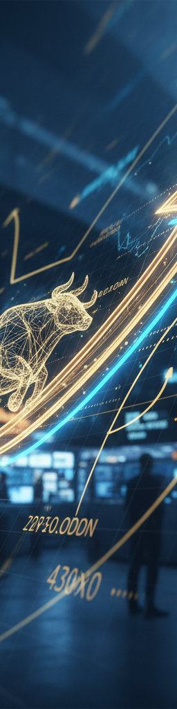 US Futures Point Higher - Financial market analysis illustration