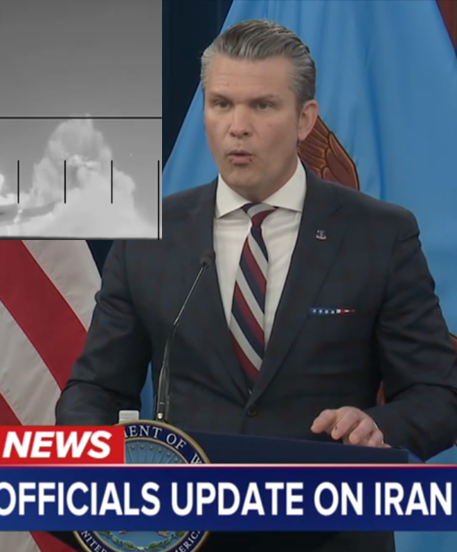 Torpedo on Iran vessel by USA