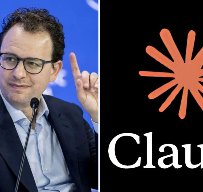 AI circuit board with glowing human-like silhouette symbolizing AI consciousness and rights